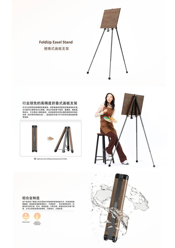Portable Sketchpad Stand