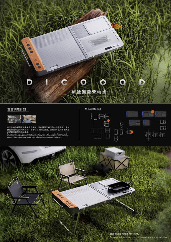 DICOOOD New Energy Camping Electric Table