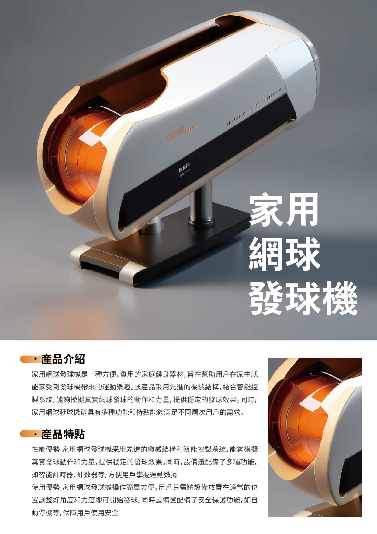 家用網球發球機