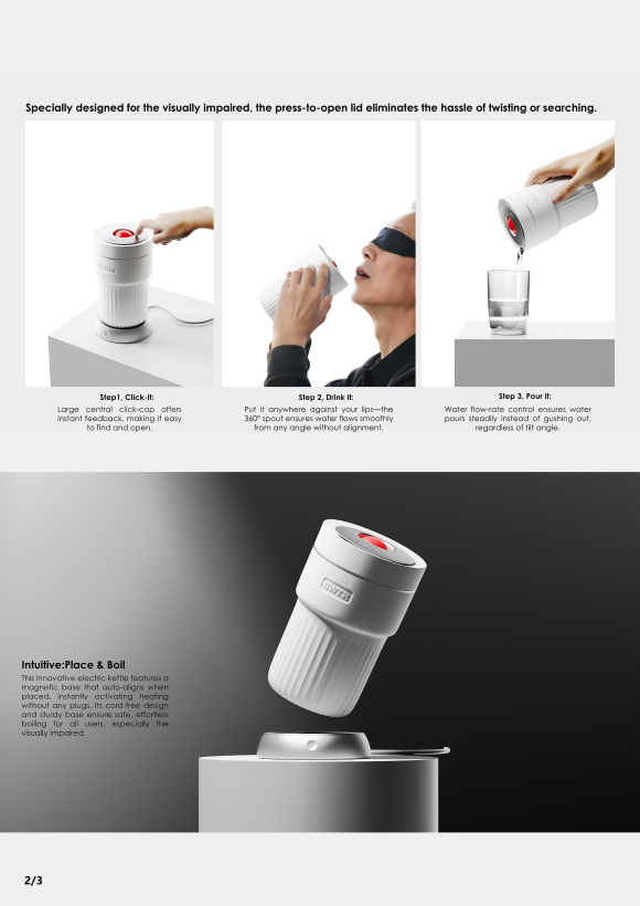 Accessible Cup Design for the Visually lmpaired