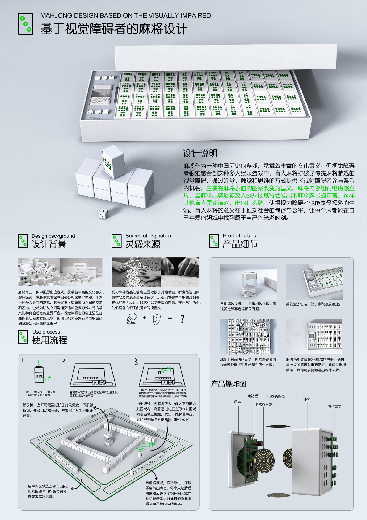明心麻將--基於視覺障礙者的麻將設計
