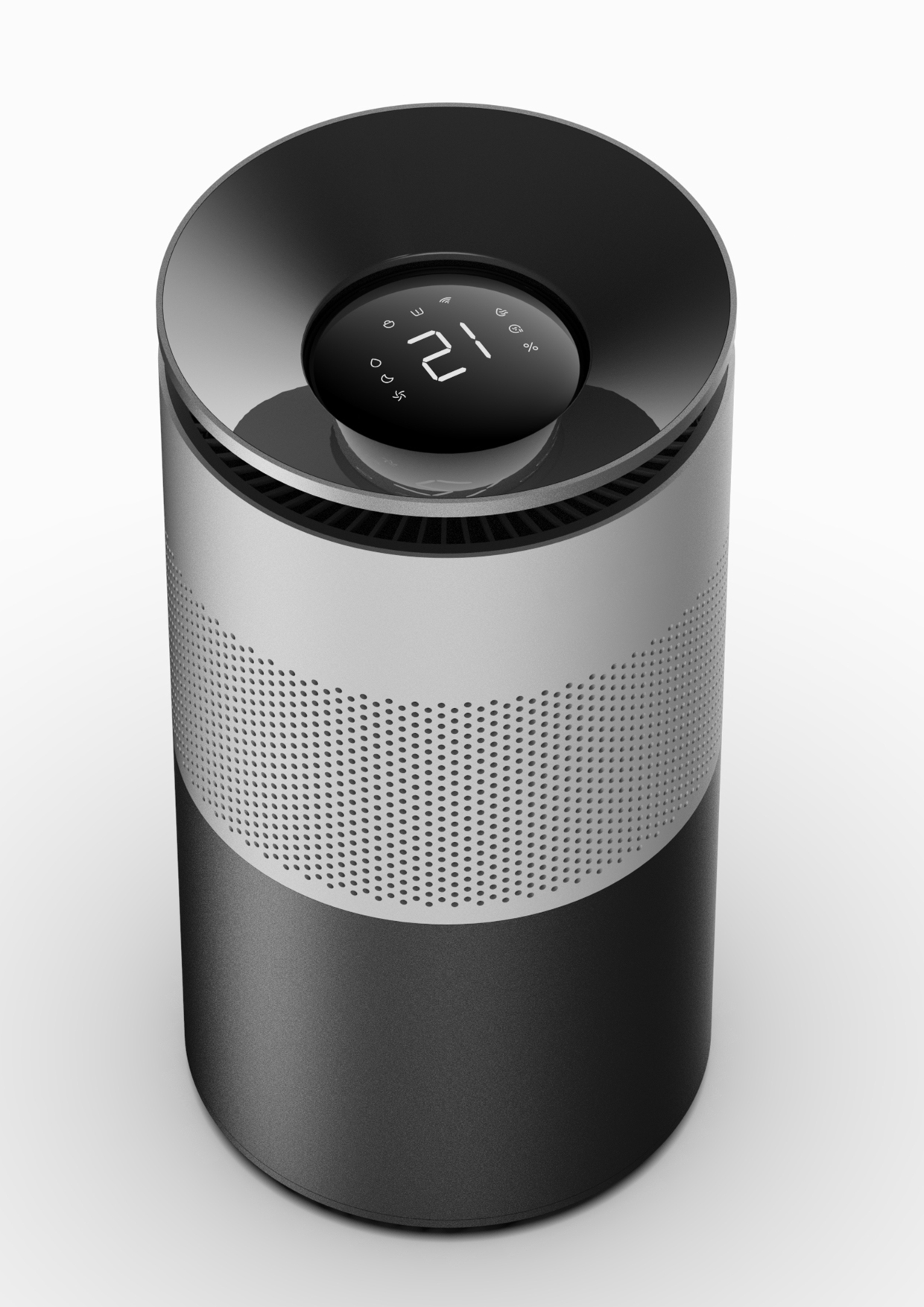 Thermal power mist-free humidifier