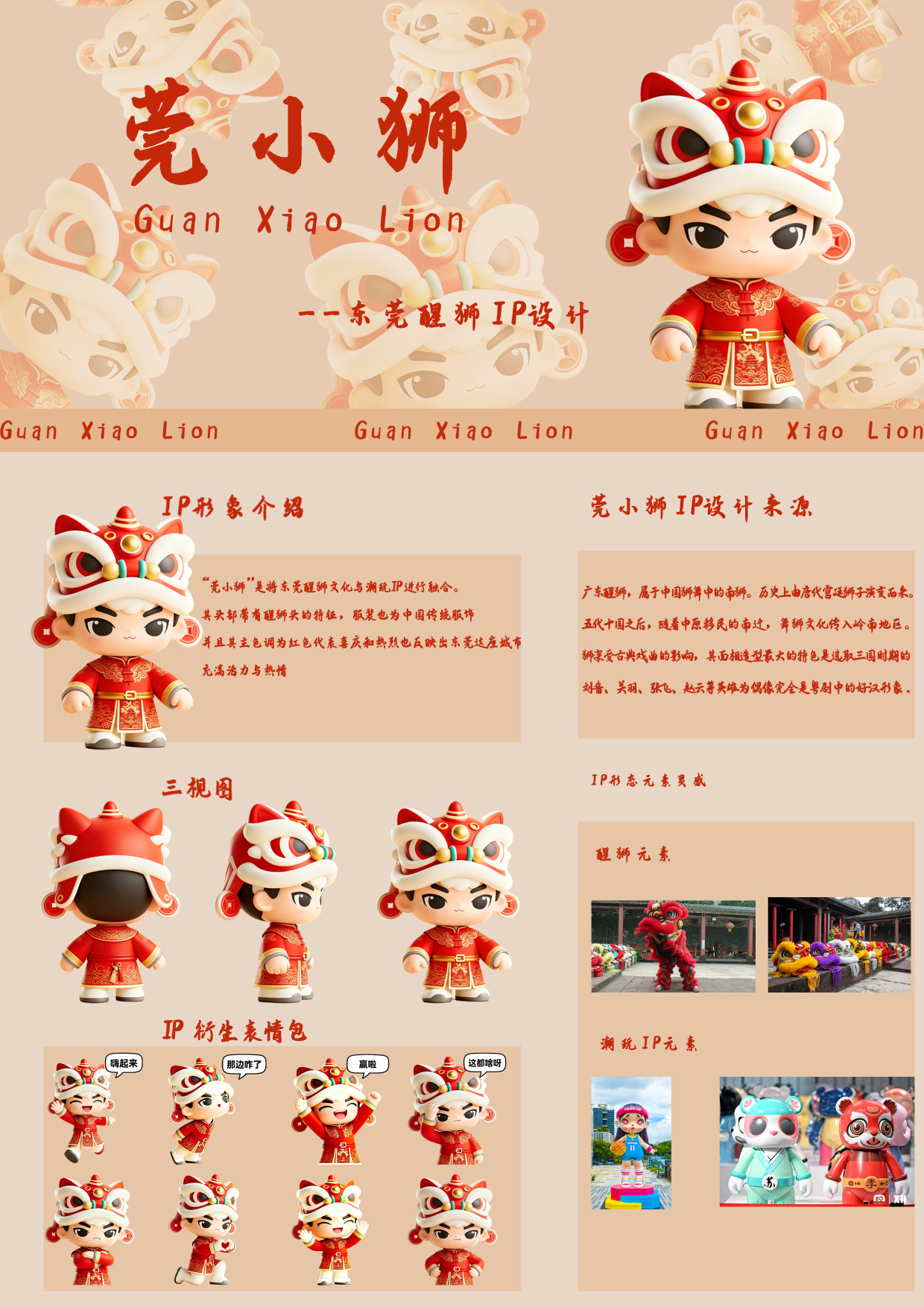 "Guan Xiao Shi" Chao Play IP Design