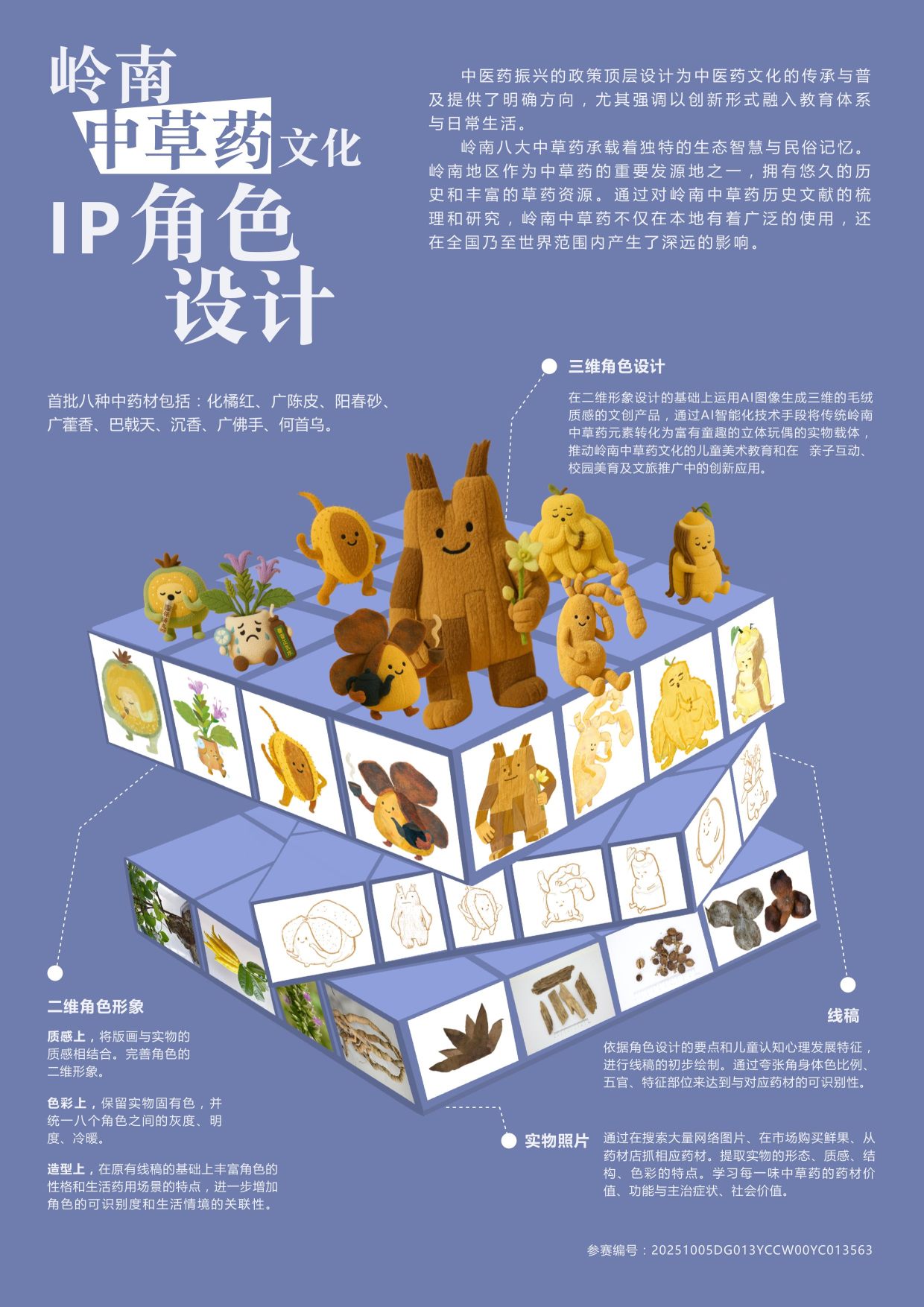 IP Design of Eight Chinese Herbal Medicines in Lingnan
