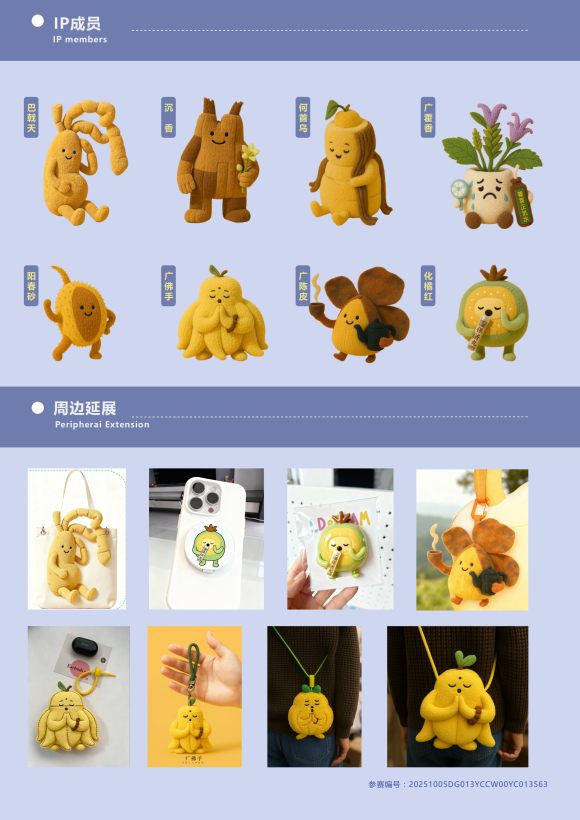 IP Design of Eight Chinese Herbal Medicines in Lingnan