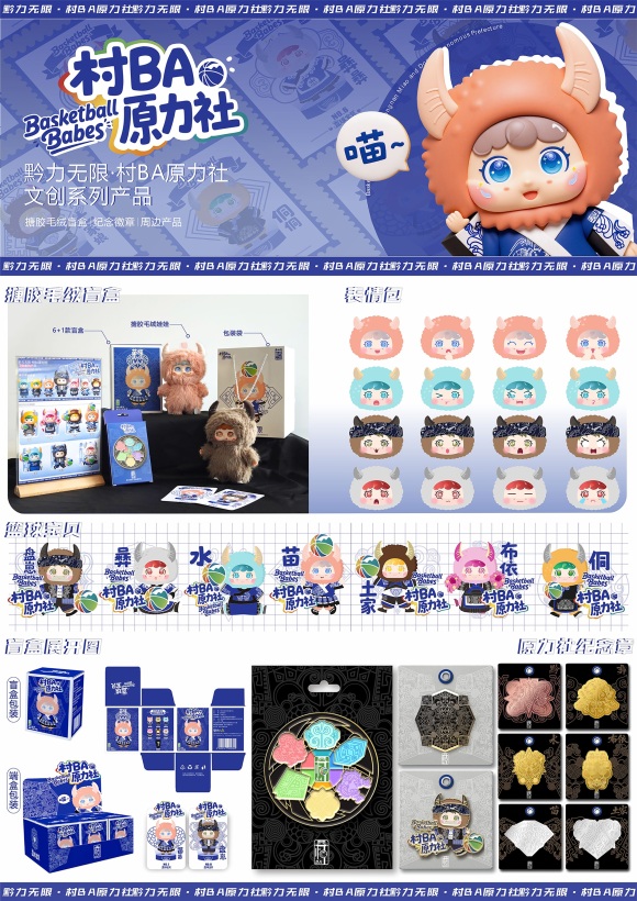 "Qianli Infinite Village BA Force Club" Wen Chuang Series Products