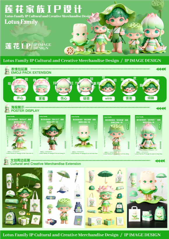 莲花家族IP设计