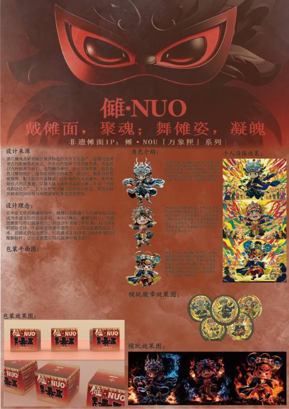 Nuo UNO Zhanjiang Nuo Culture IP Chao Play Image Design