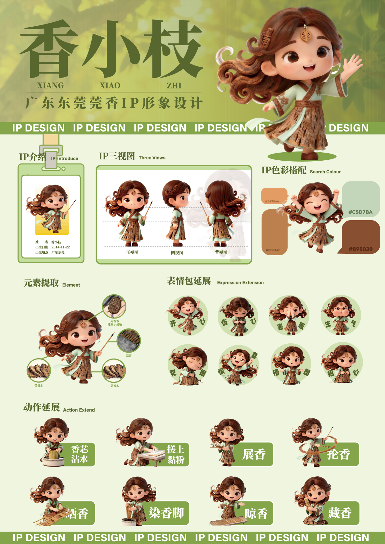 "Fragrant Branchlets" of Guan Xiang Elves-New Forces of Dongguan Intangible Cultural Heritage IP Tide