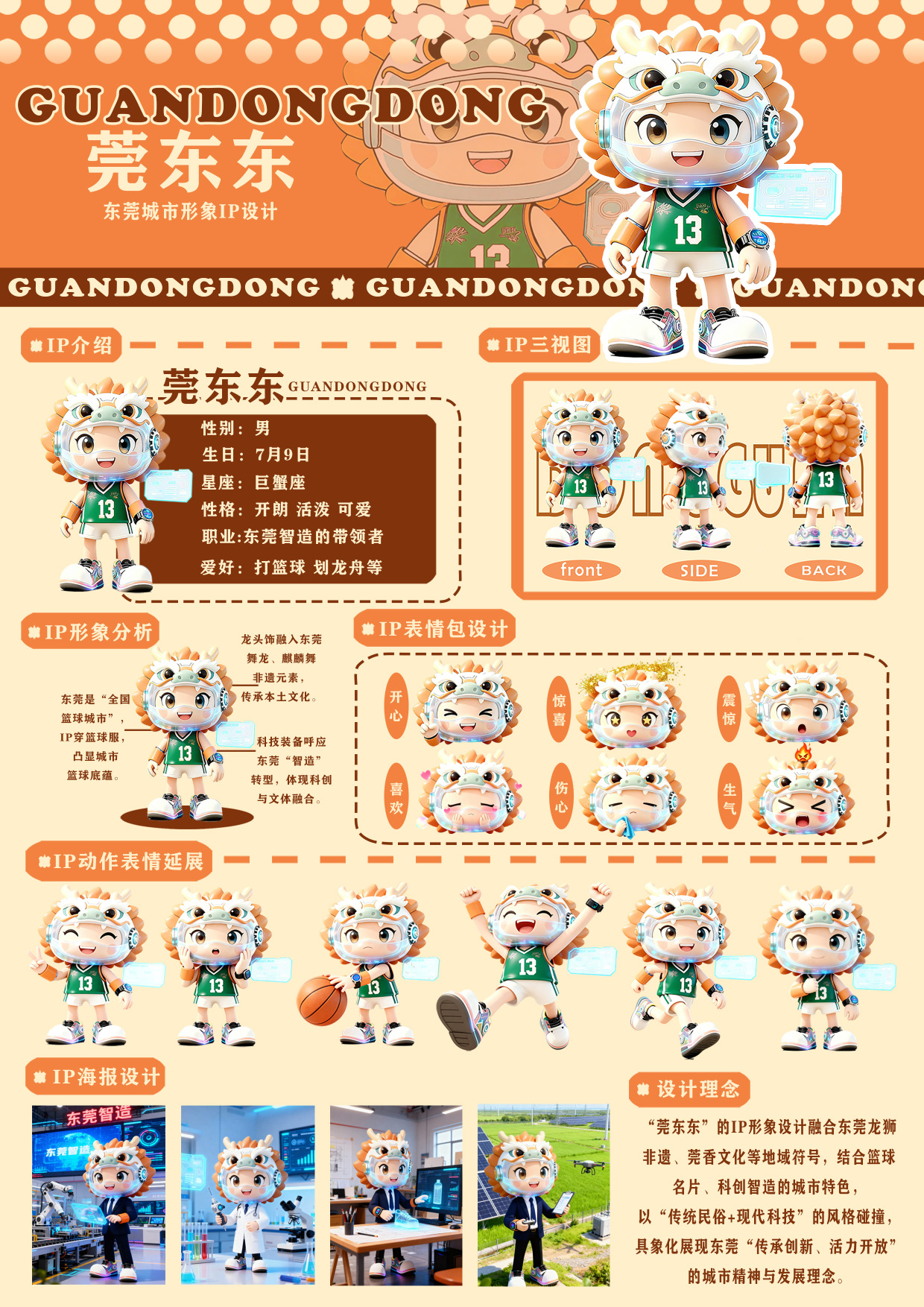 东莞潮玩形象IP设计——莞东东