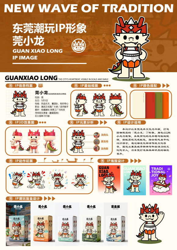 东莞潮玩IP——莞小龙