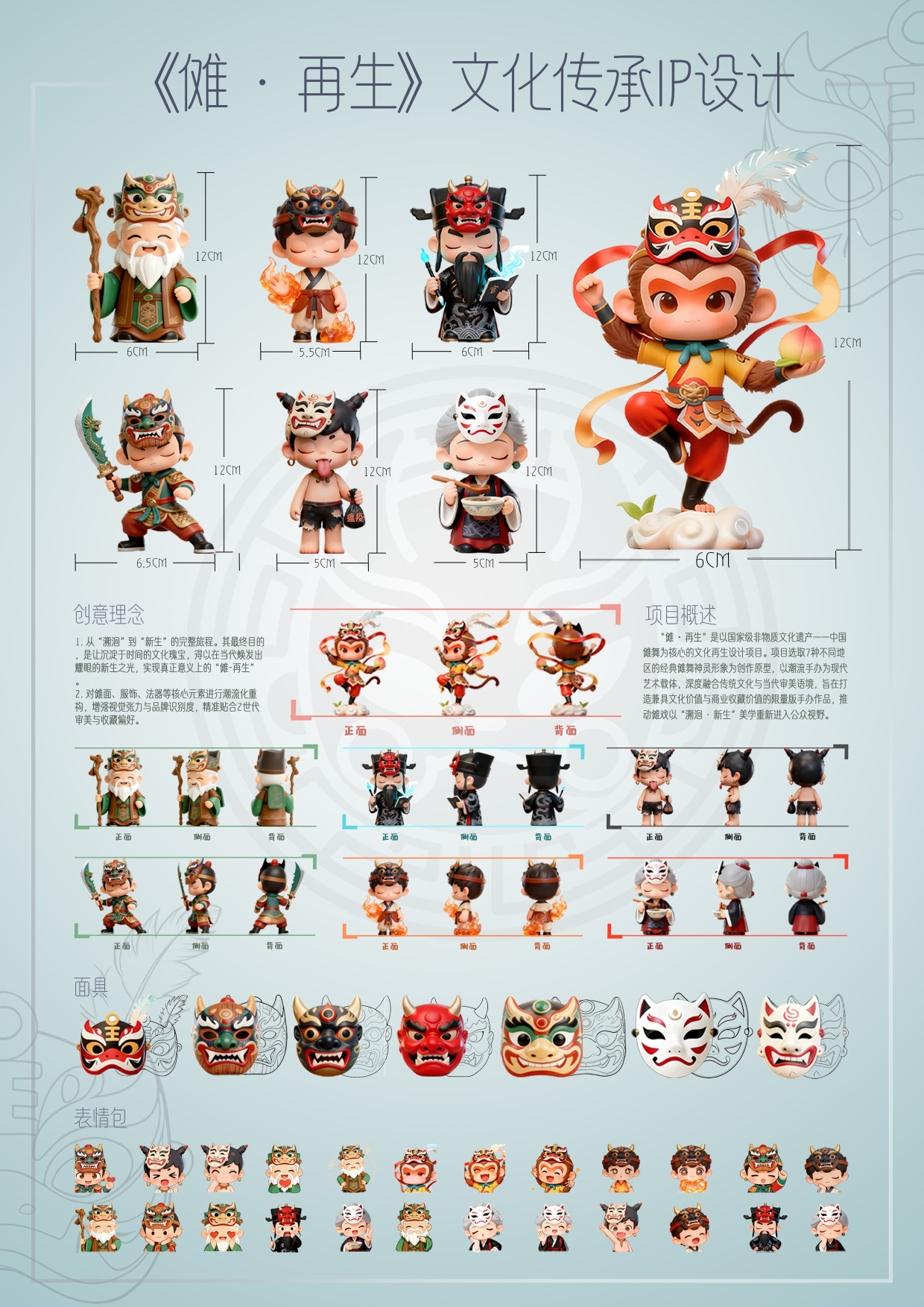 "Nuo · Regeneration" cultural heritage IP design