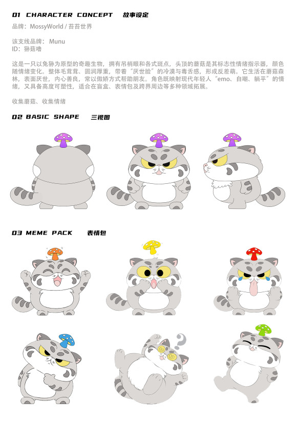 MossyWorld / 苔苔世界—Munu —狲菇噜