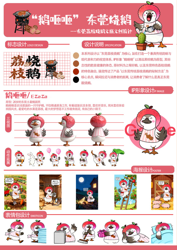 《“鹅咂咂”东莞烧鹅----东莞荔枝烧鹅文旅文创》